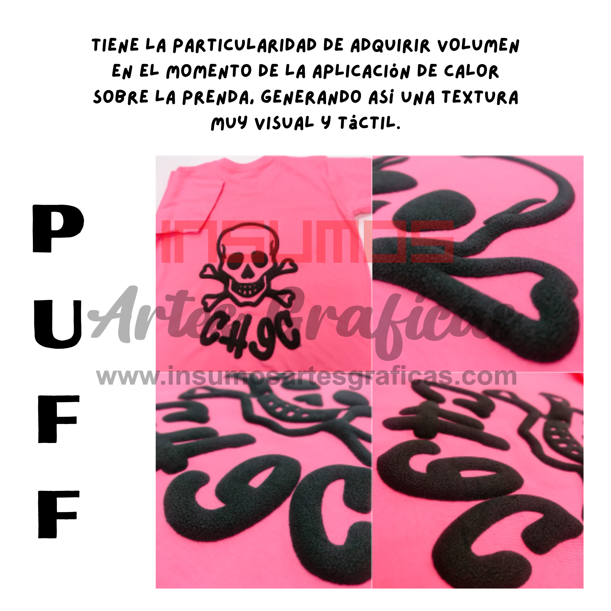 AA VINILO PUFF (especificaciones)