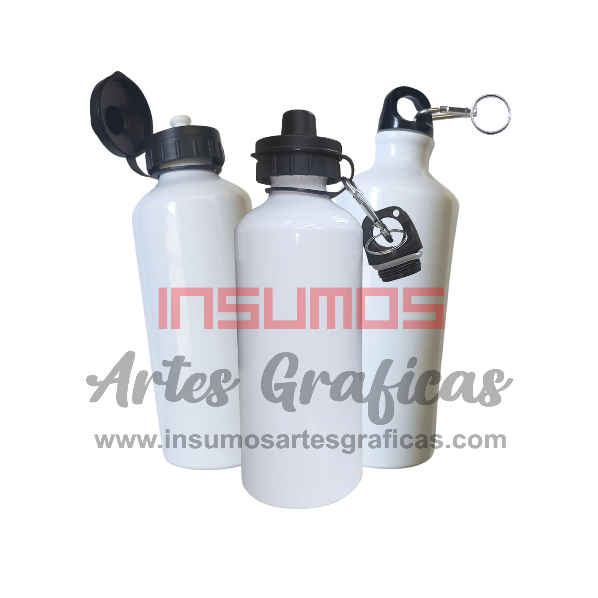 CARAMAÑOLA DOBLE TAPA 600 ML BLANCA