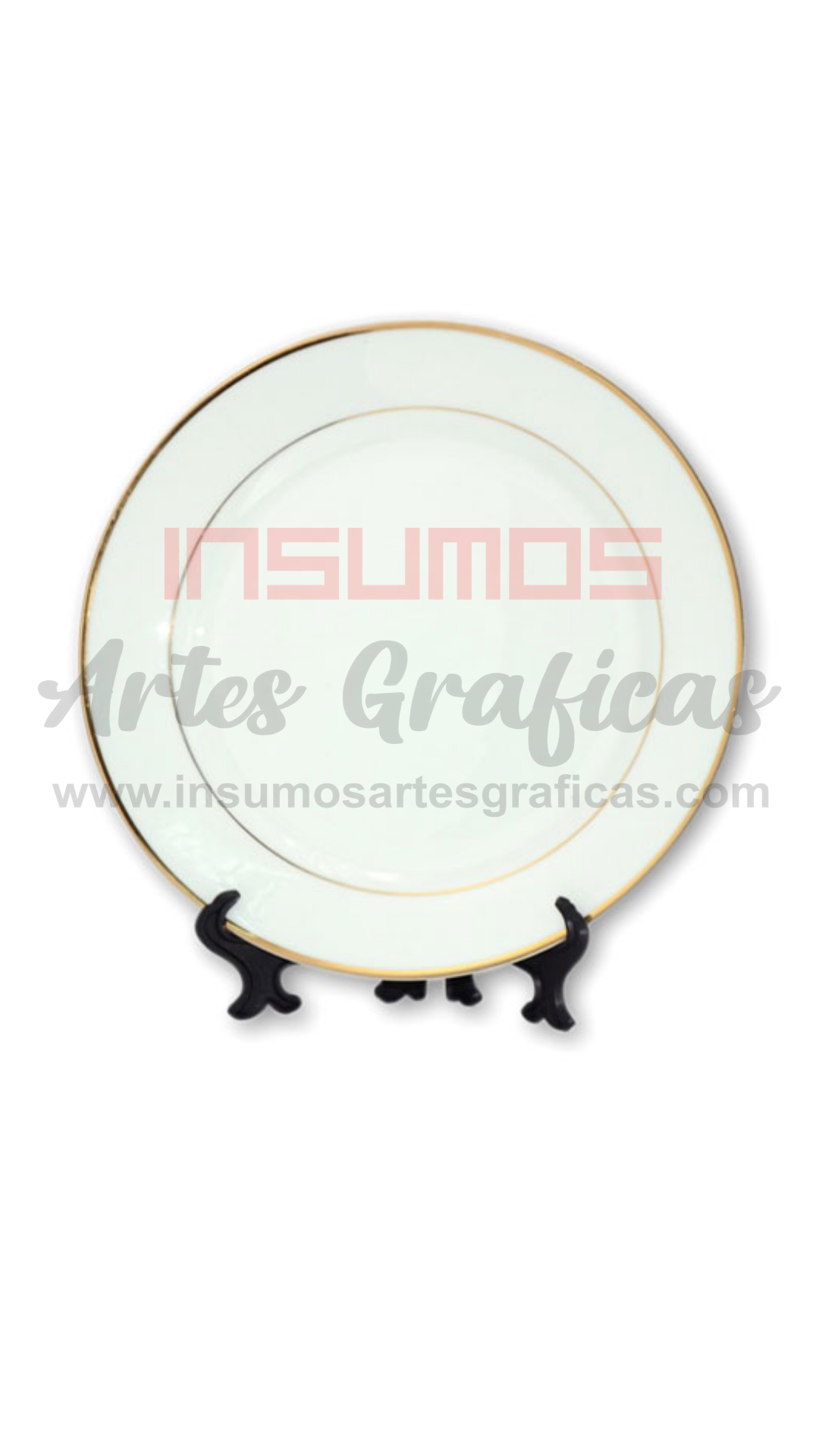 PLATO SUBLIMABLE 8 PULGADAS