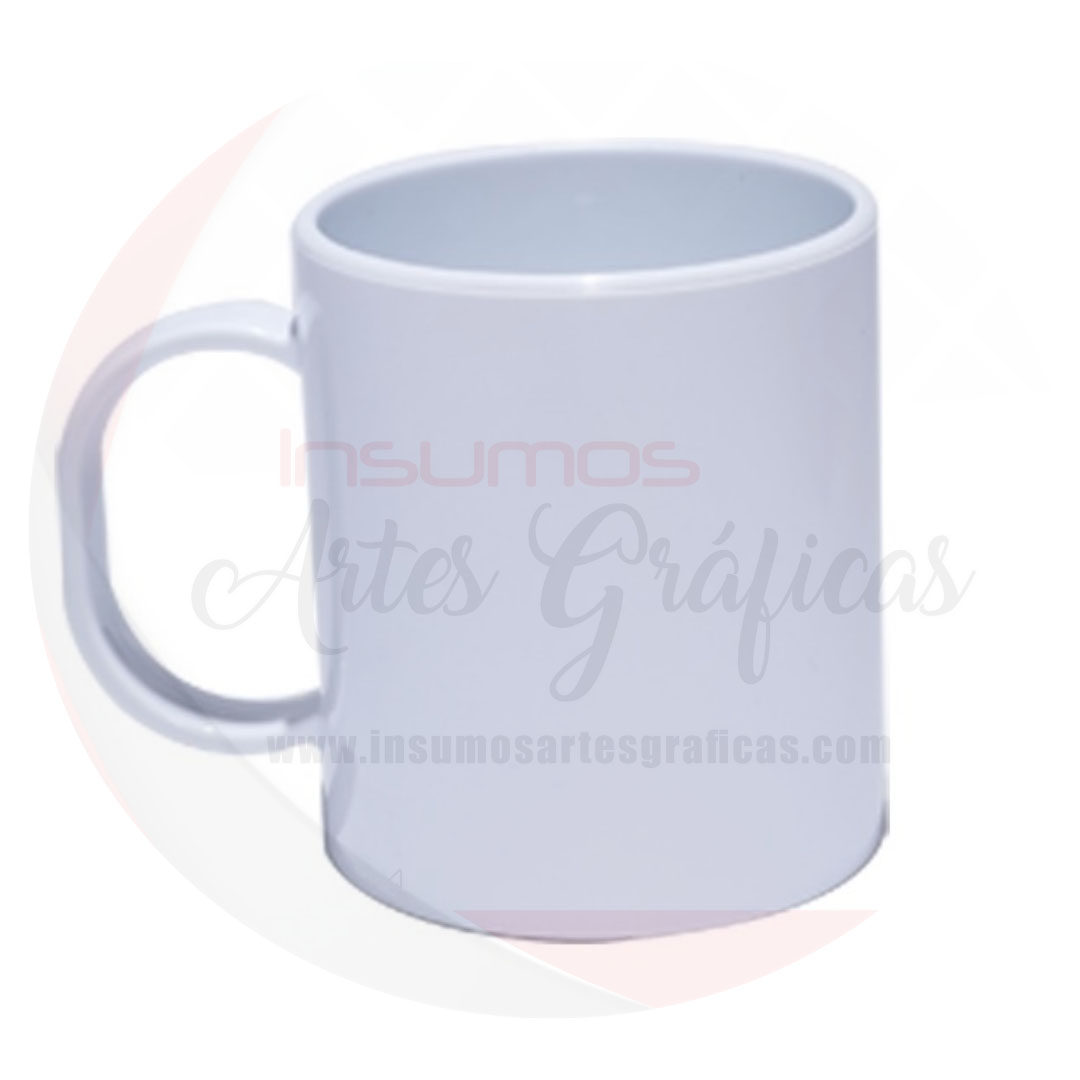 MUG BLANCO PVC