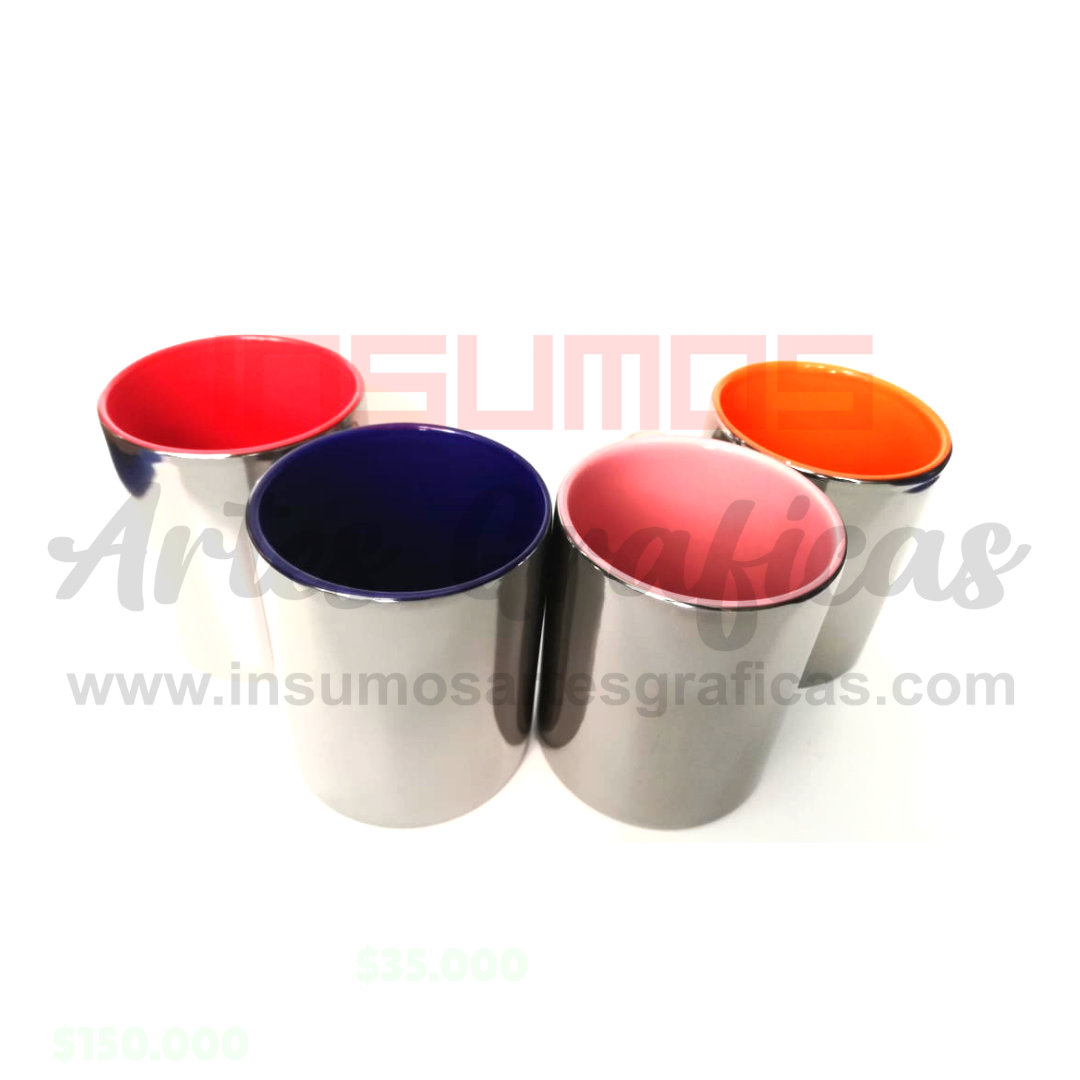 MUG ESPEJO FONDO COLOR  11 ONZ