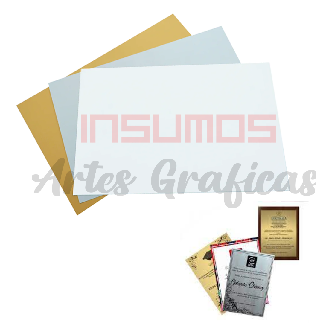 LAMINAS DE SUBLIMACIÓN 20X30 CM