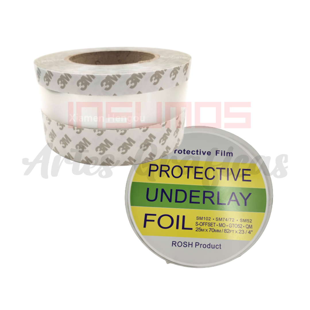 CINTA PROTECTORA TINTERA 70 MM X METRO