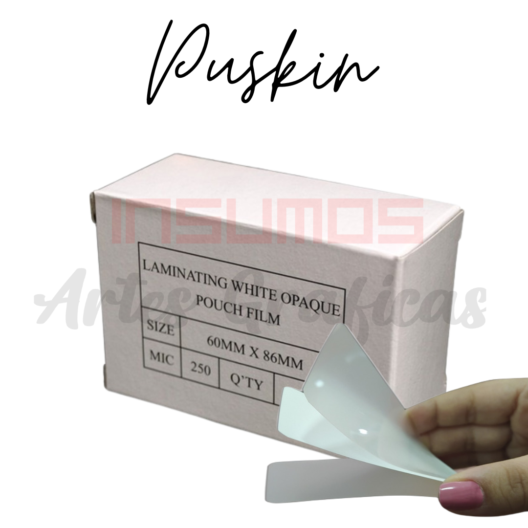 PUSKIN LAMINADO (60X86mm) CAJA X 50 UNIDADES