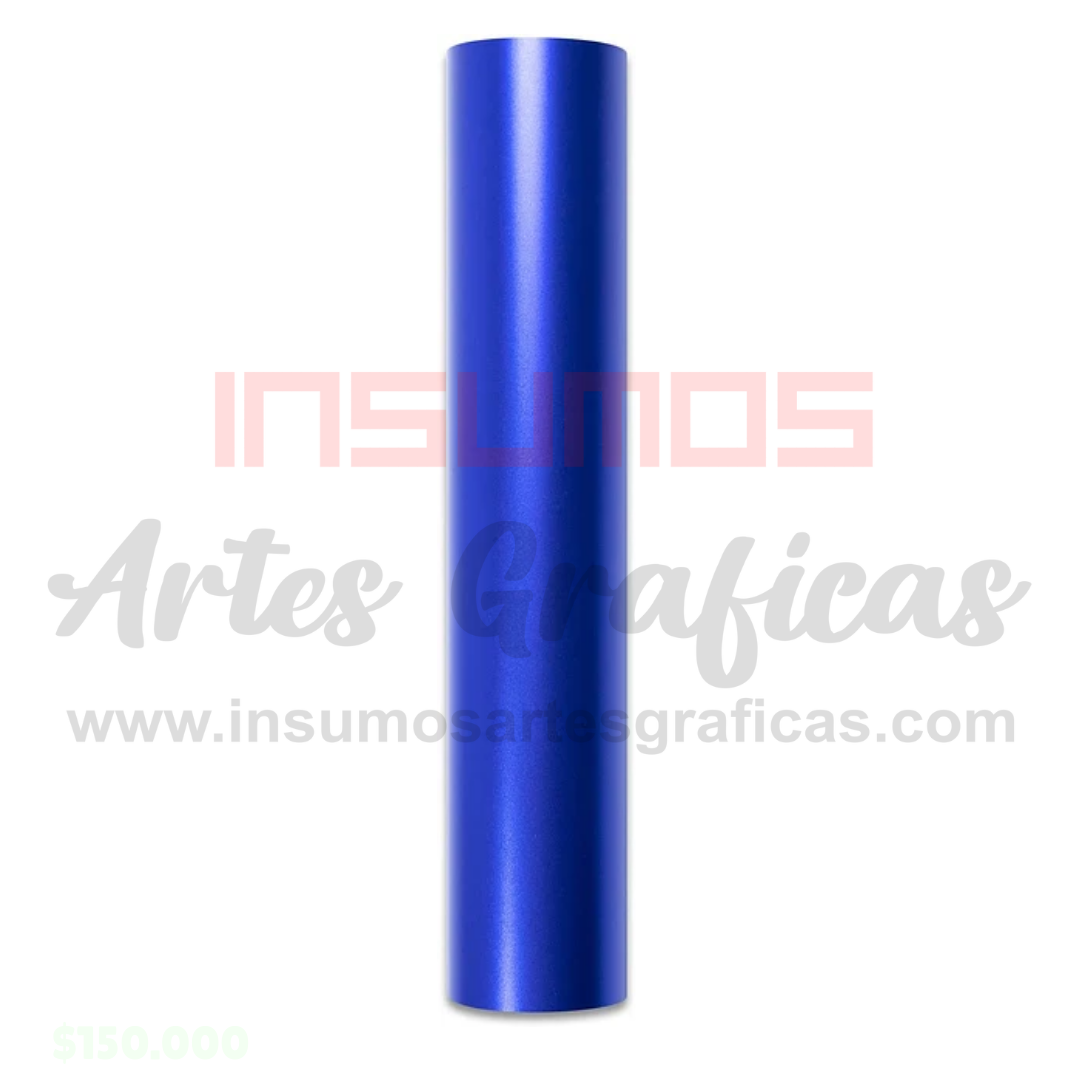 VINILO ADHESIVO AZUL REY BASICO X METRO