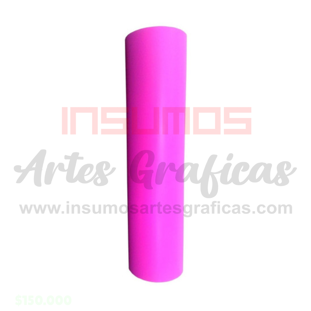 VINILO ADHESIVO FUCSIA X METRO