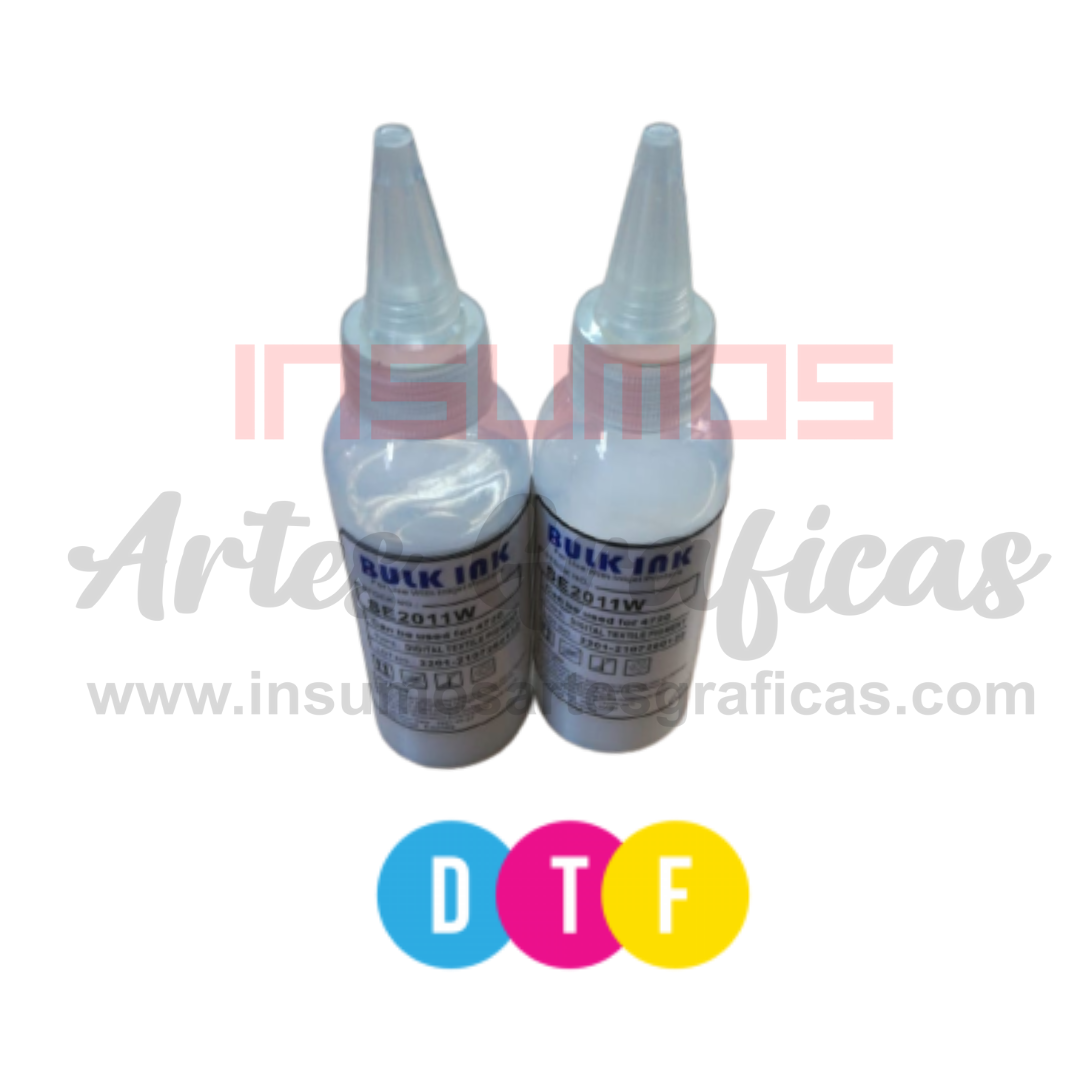 TINTAS DTF BLANCA100ml