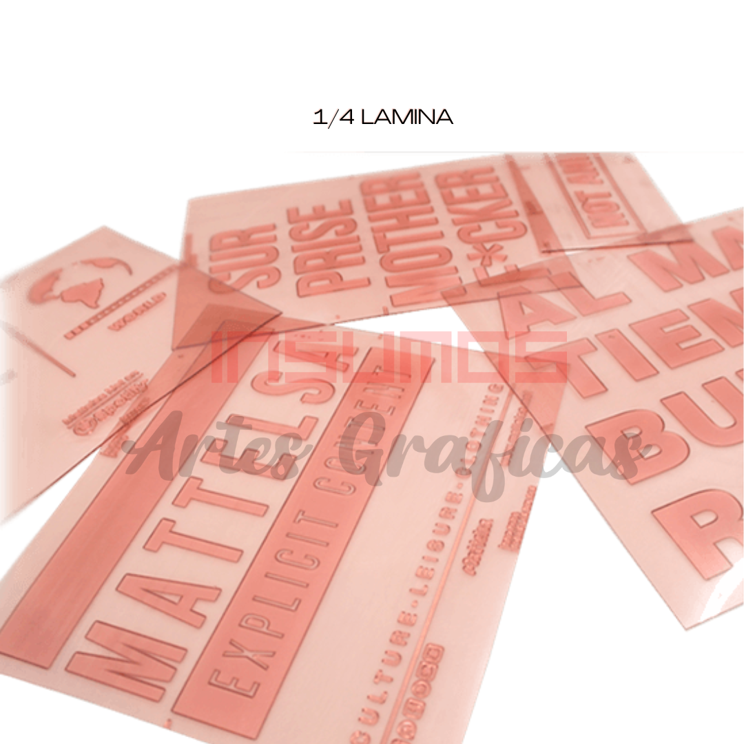 CIREL X 1/4 LAMINA (19X25MM) $ 250.000
